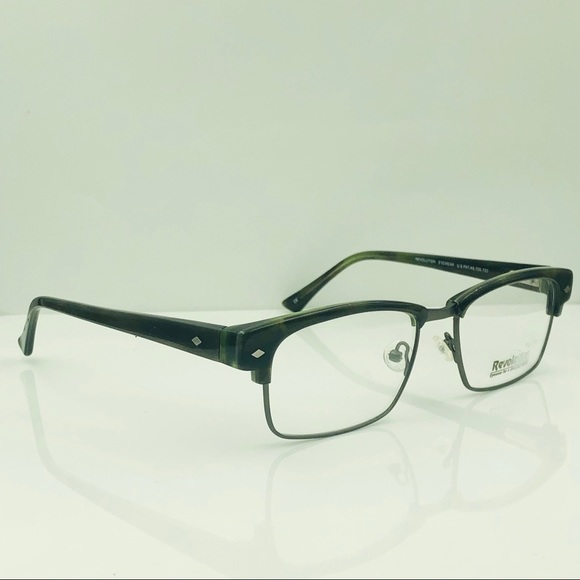 Revolution Eyewear REV711 Green Glasses Frames - Picture 2 of 6